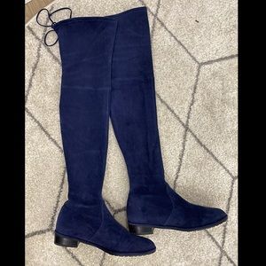 Lowland Suede Over-The-Knee Boot